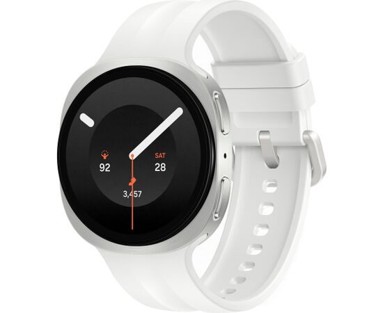 Samsung Galaxy Watch9 (white, 40 mm, Bluetooth, Sport Band S/M) Smart-Watch Pulksteņi