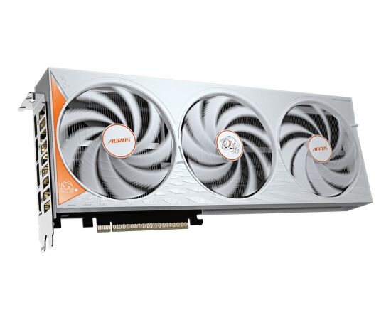 GigaByte GeForce RTX 5060 Ti AORUS ARI 8G (white, DLSS 5, 3x DisplayPort, 1x HDMI 2.1) Grafiskās video kartes