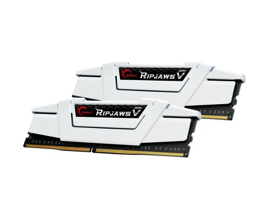 G.SKILL RIPJAWSV DDR4 2X16GB 3600MHZ CL16 XMP2 WHITE RAM Operatīvā atmiņa