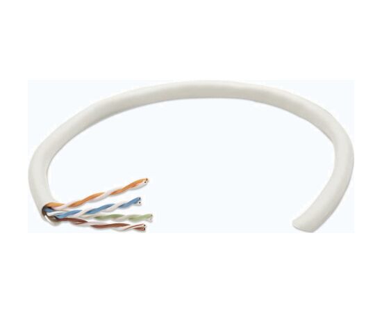 Intellinet Network Bulk Cat5e Cable, 24 AWG, Solid Wire, 305m, Grey, Copper, U/UTP, Box Сетевые кабели, провода