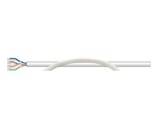 Intellinet Network Bulk Cat5e Cable, 24 AWG, Solid Wire, 305m, Grey, Copper, U/UTP, Box Сетевые кабели, провода