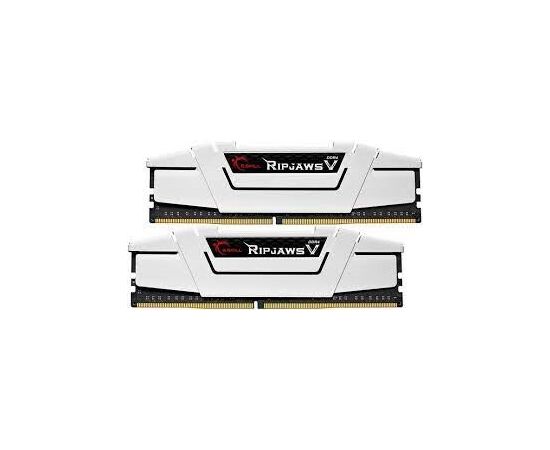 G.SKILL RIPJAWSV DDR4 2X8GB 3200MHZ CL16 REV2 WHITE RAM Operatīvā atmiņa