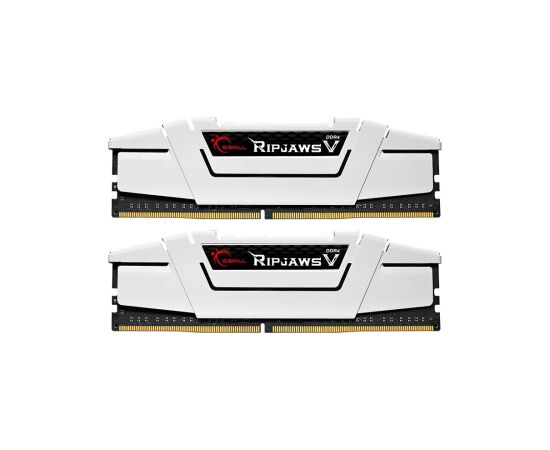 G.SKILL RIPJAWSV DDR4 2X8GB 3600MHZ CL16 REV2 WHITE RAM Operatīvā atmiņa