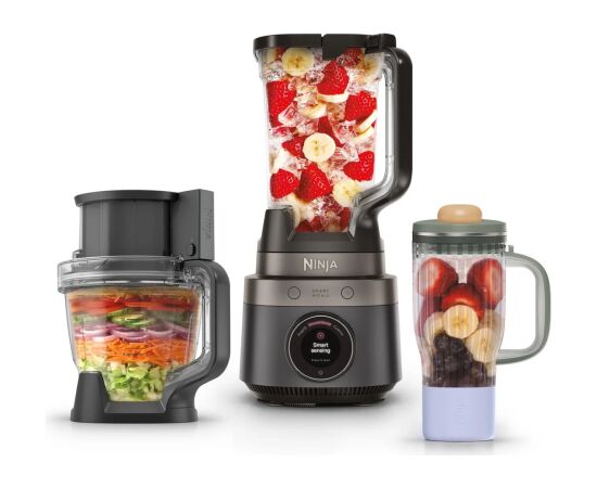 Ninja LB401EUBK CrushBOSS 3in1 virtuves kombains - blenderis 1200W Melns Blenderi un Chopperi