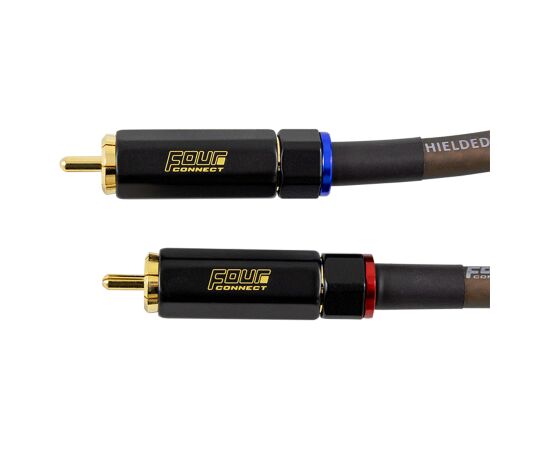 FOUR Connect 4-800553 STAGE5 2,5m RCA cable Auto skaņas pastiprinātāji