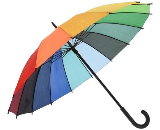 Excellent Houseware Rainbow krāsains lietussargs 98 cm Lietussargi