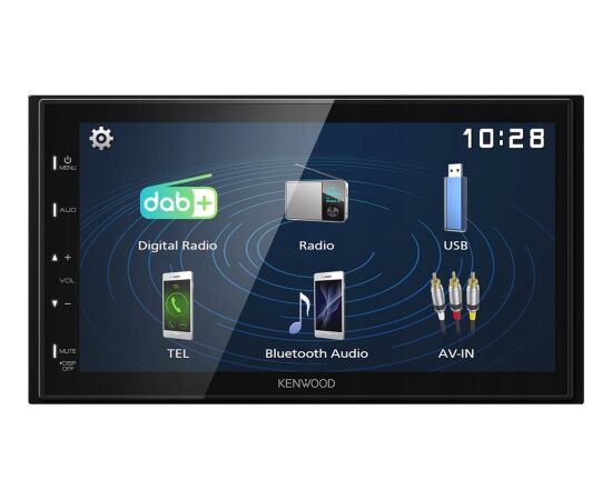 Auto magnetola Kenwood DMX129DAB Новинки Компьютерная техника