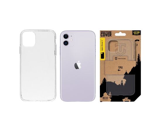 Tactical TPU Cover Aizsargapvalks priekš Apple iPhone 11 / caurspīdīgs Neoriģinālie Maciņi