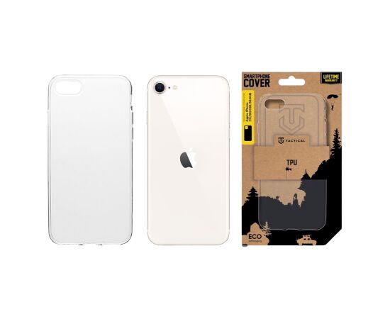 Tactical TPU Cover Aizsargapvalks priekš Apple iPhone 7/8/SE 2020/SE 2022 / caurspīdīgs Neoriģinālie Maciņi