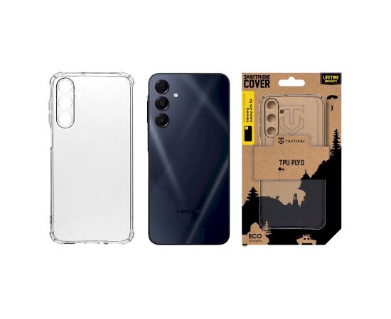 Tactical TPU Plyo Cover Aizsargapvalks priekš Samsung Galaxy A16 4G/5G / caurspīdīgs Neoriģinālie Maciņi