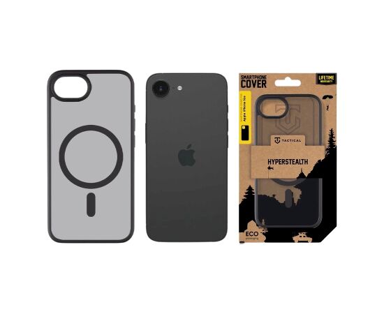 Tactical MagForce Hyperstealth Cover Aizsargapvalks priekš iPhone 16e / asfalts Neoriģinālie Maciņi