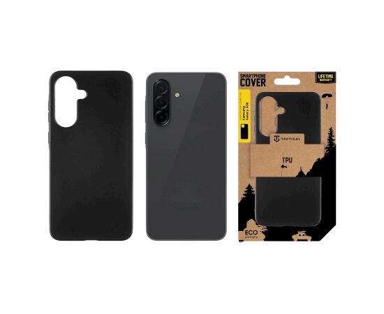 Tactical TPU Cover Aizsargapvalks priekš Samsung Galaxy A36 5G / melns Neoriģinālie Maciņi