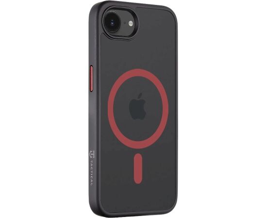 Tactical MagForce Hyperstealth 2.0 Aizsargapvalks priekš iPhone 16e / melns/sarkans Neoriģinālie Maciņi