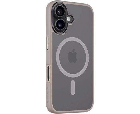 Tactical MagForce Hyperstealth Cover Aizsargapvalks priekš iPhone 16 / gaiši pelēks Neoriģinālie Maciņi