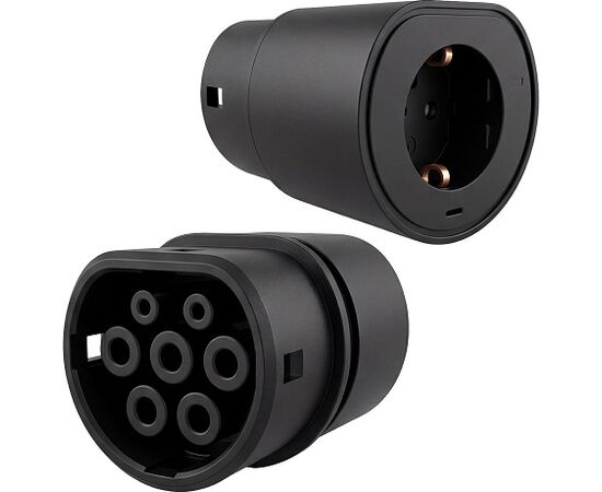 Hismart V2L Discharge Adapter Type 2 to EU Schuko Socket Elektro Auto lādēšanas piederumi