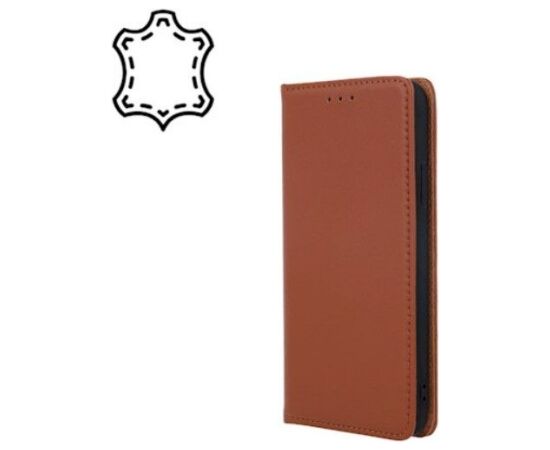 iLike Samsung  Galaxy A13 5G / A04S Leather Smart Pro Brown Neoriģinālie Maciņi
