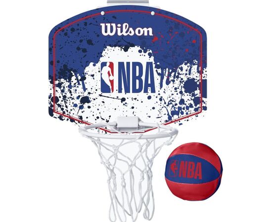 TABLICA DO KOSZYKÓWKI 29x24CM NBA WILSON + PIŁECZKA WTBA1302NBARD Для баскетбола