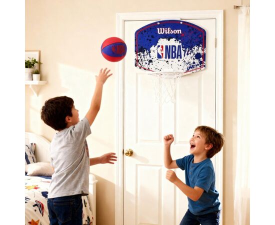TABLICA DO KOSZYKÓWKI 29x24CM NBA WILSON + PIŁECZKA WTBA1302NBARD Для баскетбола