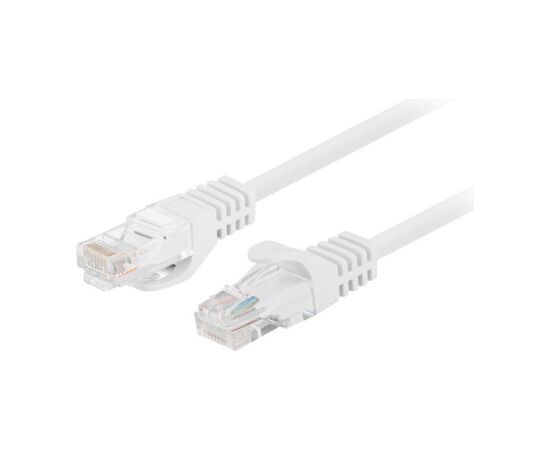 Lanberg Patchcord CAT.5E UTP 0.25M fluke passed 10-pack, White PCU5-20CC-0025-W Tīkla vadi