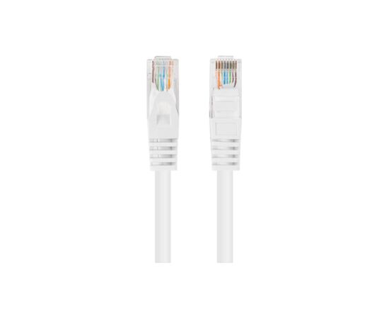 Lanberg Patchcord CAT.6 UTP 0.5M white fluke passed 10-pack PCU6-20CC-0050-W Tīkla vadi
