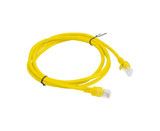 LANBERG PATCHCORD RJ45 CAT. 6 UTP 1.5M YELLOW Tīkla vadi