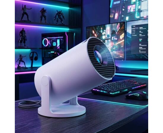 Проектор HY300 Pro+ белый Проекторы