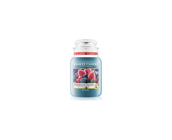 Yankee Candle Mulberry & Fig Delight Candle - Scented candle 623.0g Духи и косметика