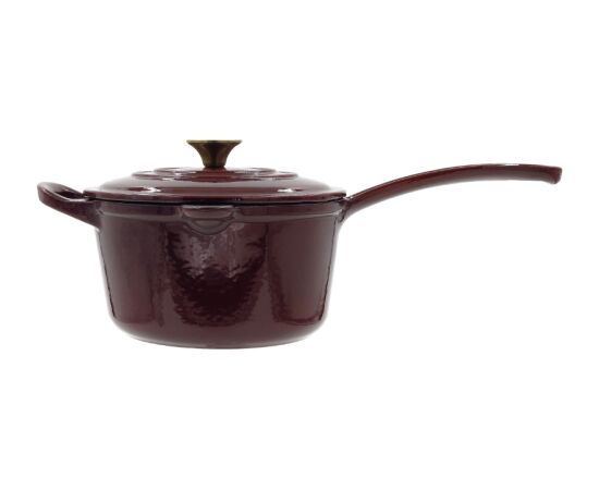 Asi Collection Čuguna katls mērcēm ar vāku 1,7L / 18cm ķiršu sarkans Katli