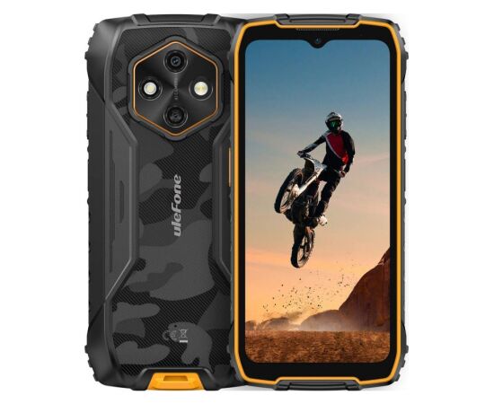 Ulefone RugKing 4 Pro 8GB/128GB black/orange Мобильные телефоны