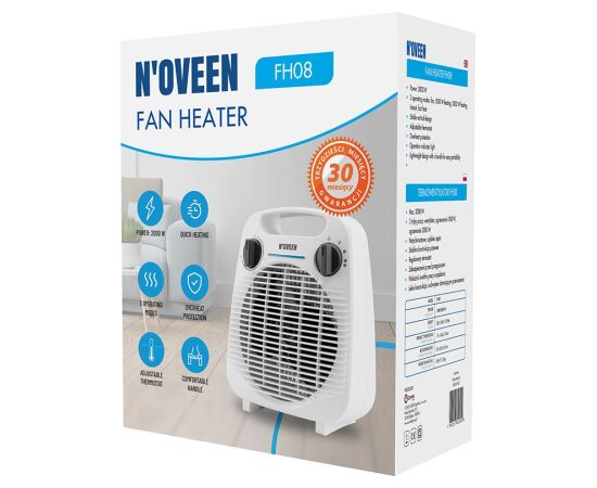 Termowentylator NOVEEN FH08 Gaisa sildītāji