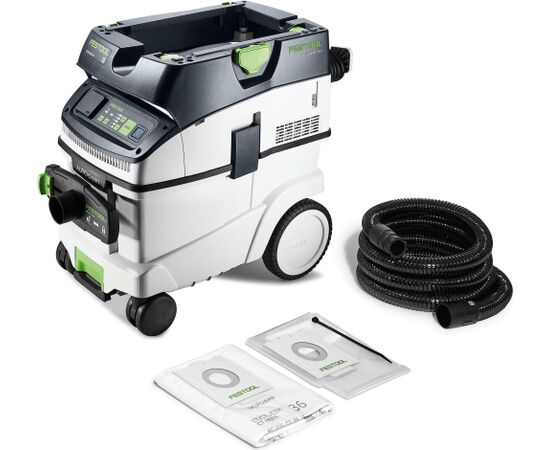 Mobils putekļsūcējs Festool CLEANTEC CTM 36 EI AC-LHS; 1200 W Промышленные пылесосы