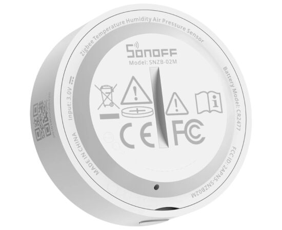 Temperature and humidity sensor SONOFF AirGuard SNZB-02M Viedie Sensori