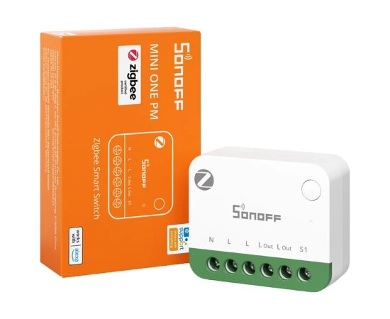 Smart switch SONOFF MINI ONE PM ZigBee Viedie slēdži