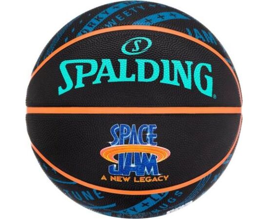 Spalding Pilka Spalding Space Jam Tune Squad I 84-540Z 84-540Z czarny 7 Jaunumi - Sports