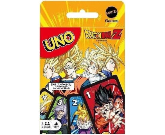 Mattel Uno Dragon Ball Z Gra karciana dla dzieci Galda spēles