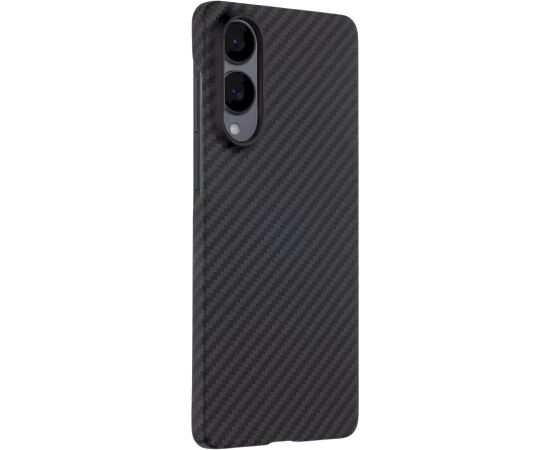 Tactical MagForce Aramid Cover Aizsargapvalks priekš Samsung Galaxy S25 Edge / melns Neoriģinālie Maciņi