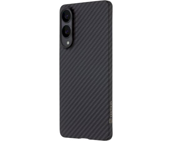 Tactical MagForce Aramid Cover Aizsargapvalks priekš Samsung Galaxy S25 Edge / melns Neoriģinālie Maciņi