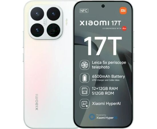 Xiaomi 17T 5G Смартфон 12GB / 512GB Мобильные телефоны