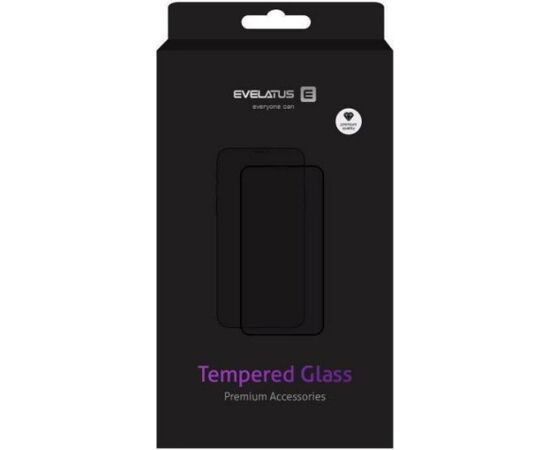 Evelatus Apple  iPhone 15 Plus 0.33 Flat Clear Glass Anti-Static Light Ekrānu aizsardzība