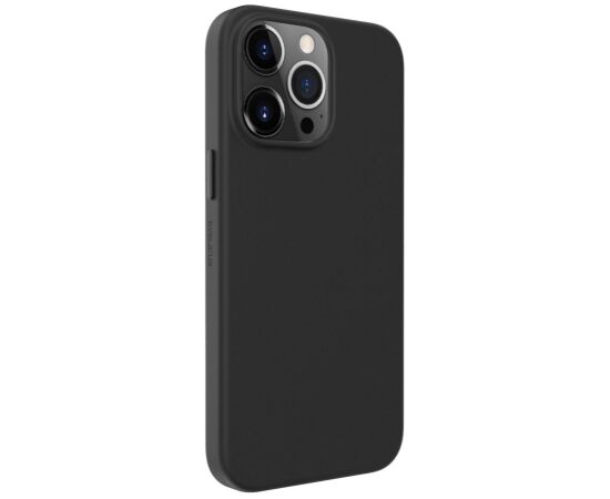 Evelatus Apple  iPhone 14 Pro Max Genuine Leather case with MagSafe Black Neoriģinālie Maciņi