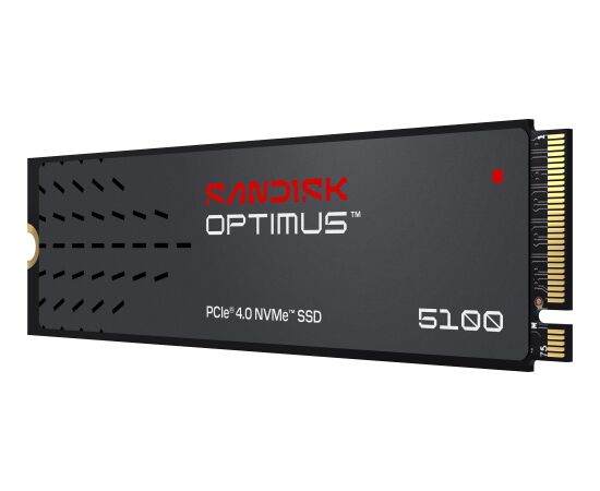 Sandisk Optimus 5100 2 TB (black, PCIe 4.0 x4, NVMe M.2 2280) HDD Iekšējie cietie diski