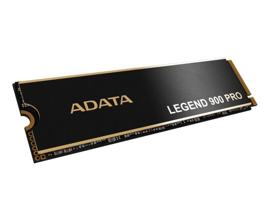 ADATA LEGEND 900 Pro 4 TB (black/gold, PCIe 4.0 x4, NVMe 1.4, M.2 2280) SSD Cietie Diski (Solid state drive)