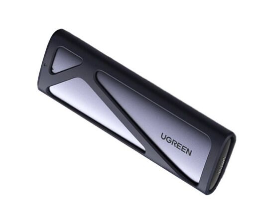Ugreen CM400 90264 M.2 SSD enclosure with USB-C 3.2 port grey Korpusi ārējiem HDD, SSD
