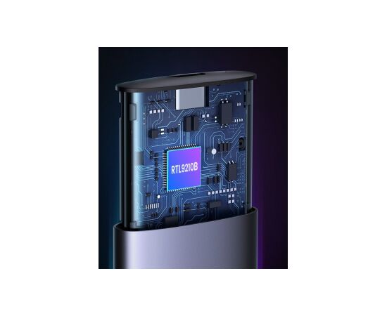 Ugreen CM400 90264 M.2 SSD enclosure with USB-C 3.2 port grey Korpusi ārējiem HDD, SSD