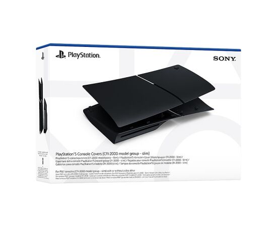 Sony Interactive Entertainment PS5 Console Covers (model group - slim) - Midnight Black Piederumi konsolēm