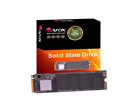 AFOX ME300 SSD M.2 PCI-EX4 512GB QLC 3.2 GB/S NVME SSD Cietie Diski (Solid state drive)