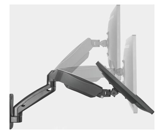 Maclean monitor wall mount, computer screen holder, 17-32'', 9kg max, mechanical spring, MC-979 Jaunumi - Audio-Video