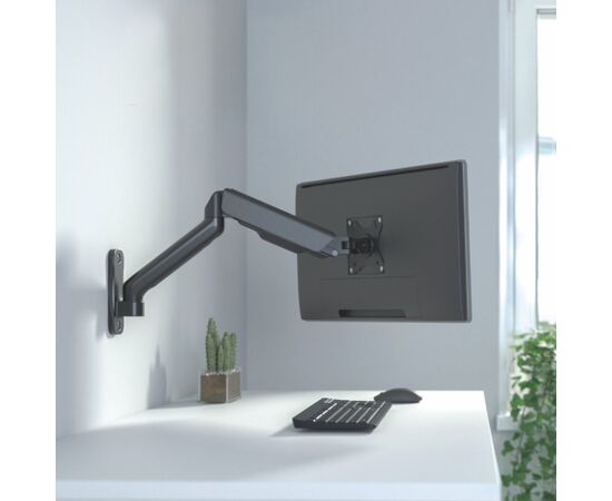 Maclean MC-332 Double Arm Monitor Wall Mount, 17-32", 9kg max, Computer Screen Holder Jaunumi - Audio-Video