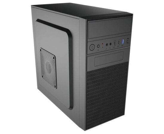Akyga Obudowa Micro ATX AK19BK USB-C + USB 3.0 + 2x USB 2.0 czarna bez PSu Micro Tower Black Datoru korpusi