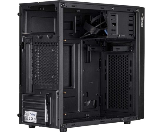 Akyga Obudowa Micro ATX AK19BK USB-C + USB 3.0 + 2x USB 2.0 czarna bez PSu Micro Tower Black Datoru korpusi